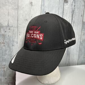 Falcons golf classic. Taylormade hat Black Adjustable Baseball Cap Logo Hat